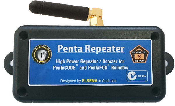 Repeater for keyring remotes