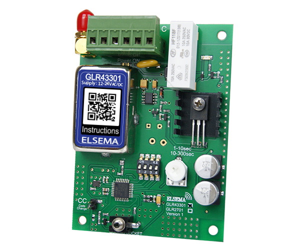 GLR43301 Single channel Gigalink receiver with relay output