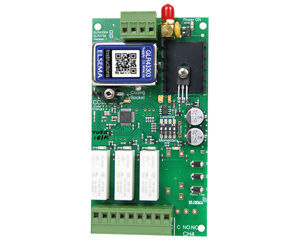 GLR43303, Gigalink receiver with relay outputs