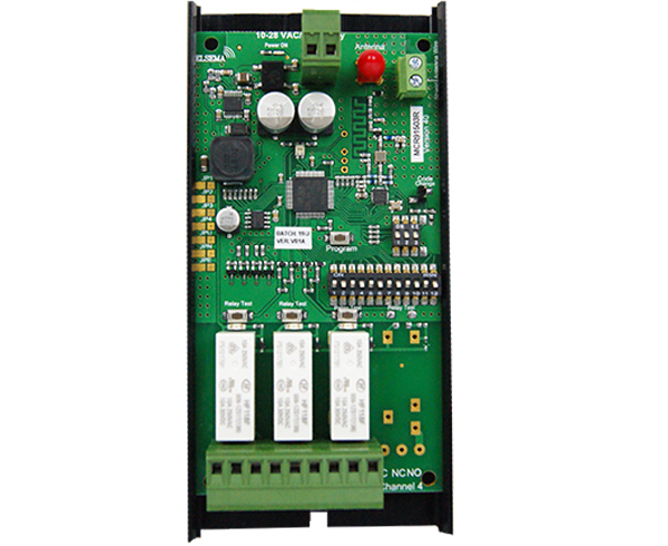 MCR91503R. 3-channel receiver with relay outputs