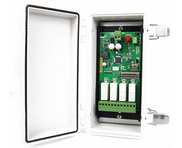 MCR91504R receiver enclosed in an IP case